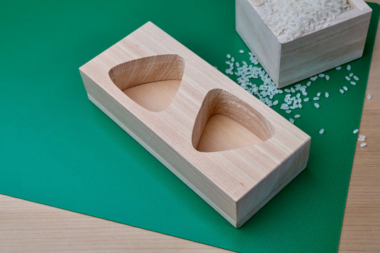 Onigiri Hinoki Triangle Mold