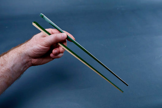 Tenbushi Bamboo Chopsticks Dark Green 30cm