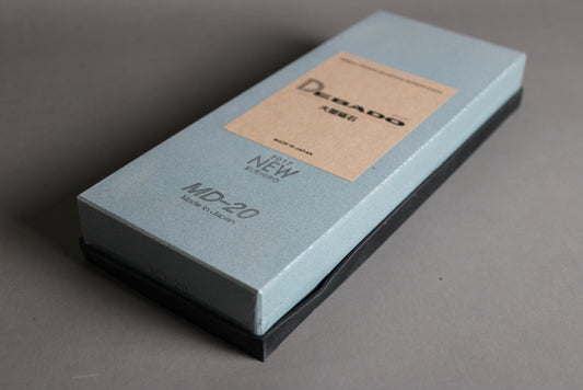 closeup of whetstone by debado 200 grit by suehiro