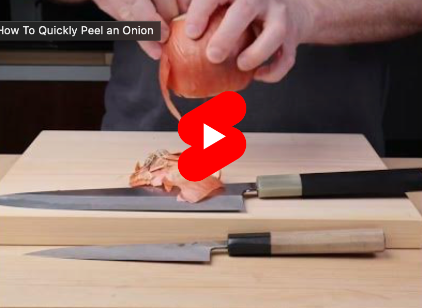 How To Quickly Peel an Onion