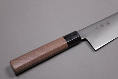 rosewood handle made for japanese kitchen knife handmade artisan