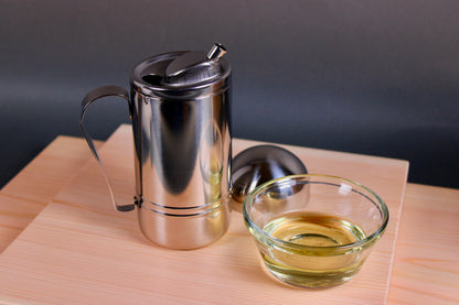 Oil Cruet Stainless Steel Large