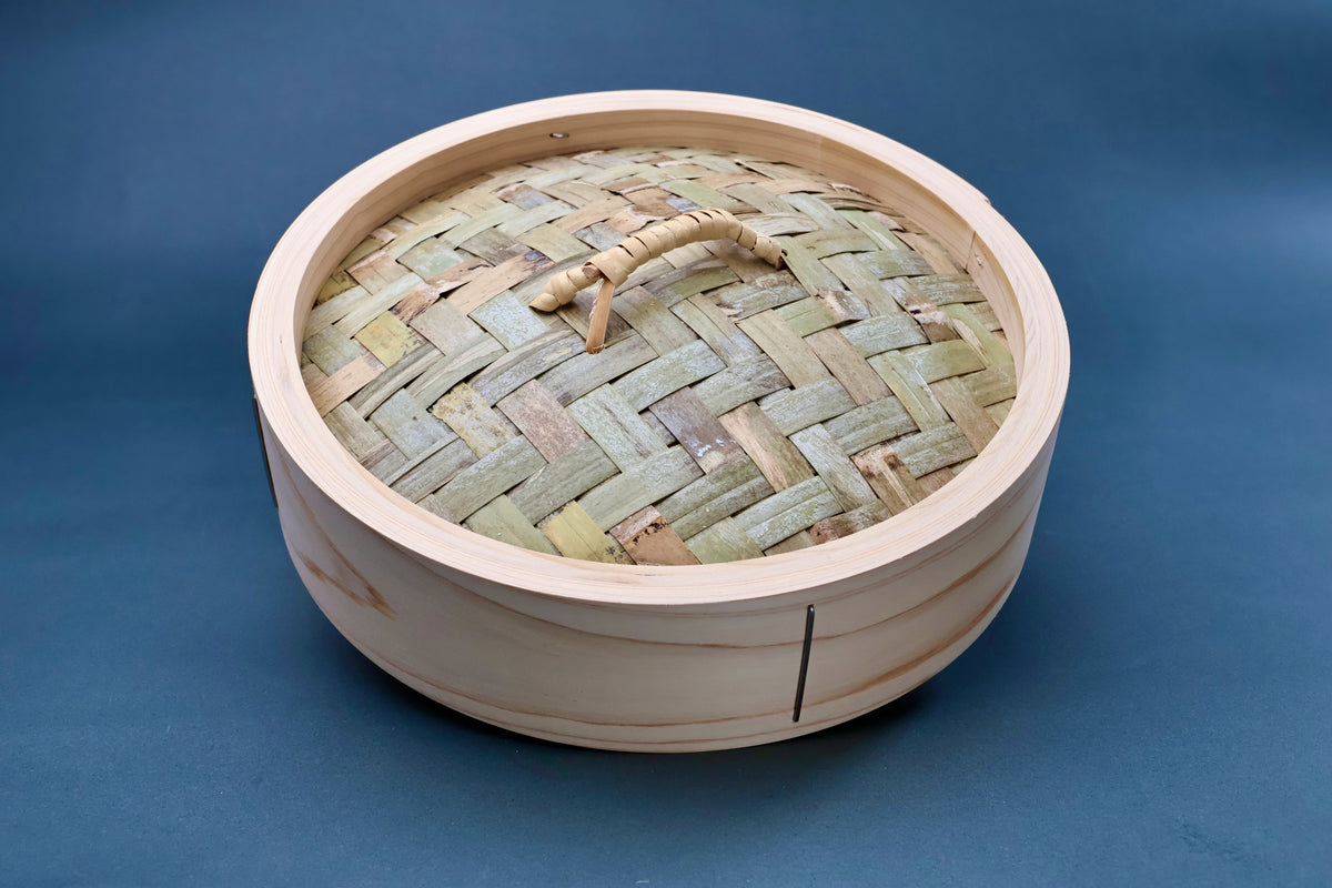 Bamboo Steamer Set 24cm Kiso Hinoki