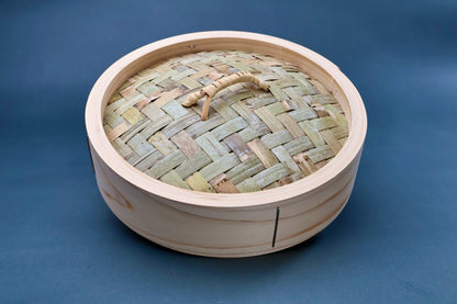 Bamboo Steamer Set 24cm Kiso Hinoki