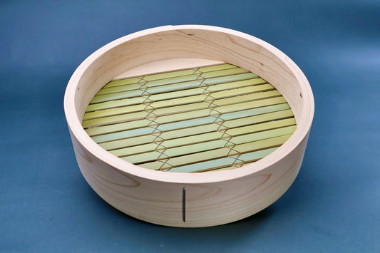 Bamboo Steamer 24cm Kiso Hinoki (Base)