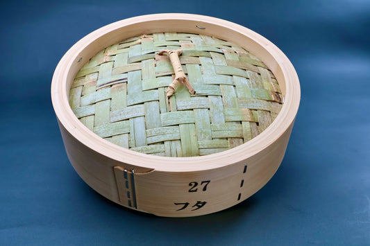 Bamboo Steamer 27cm Kiso Hinoki (Lid)