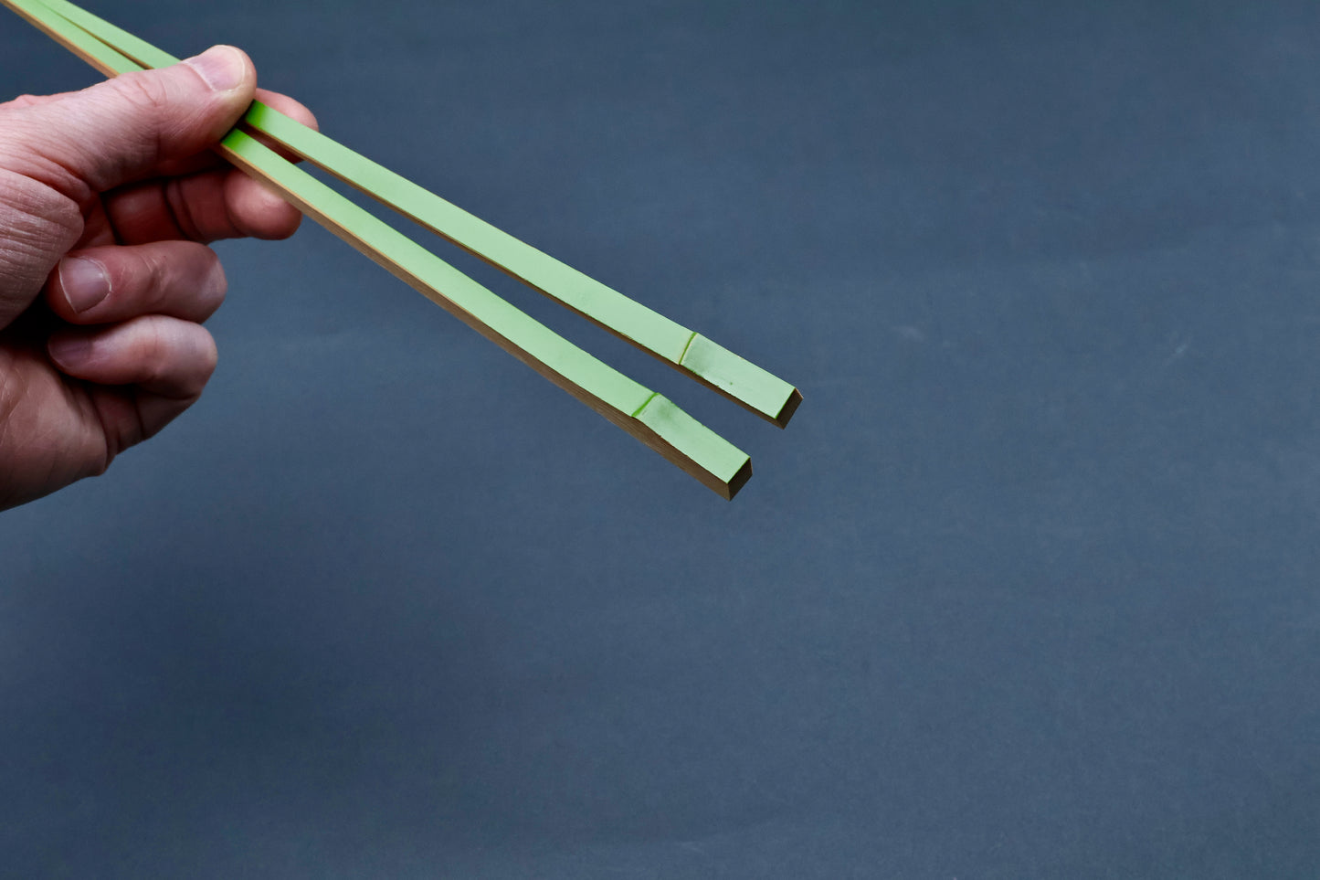 Tenbushi Bamboo Chopsticks Light Green 30cm
