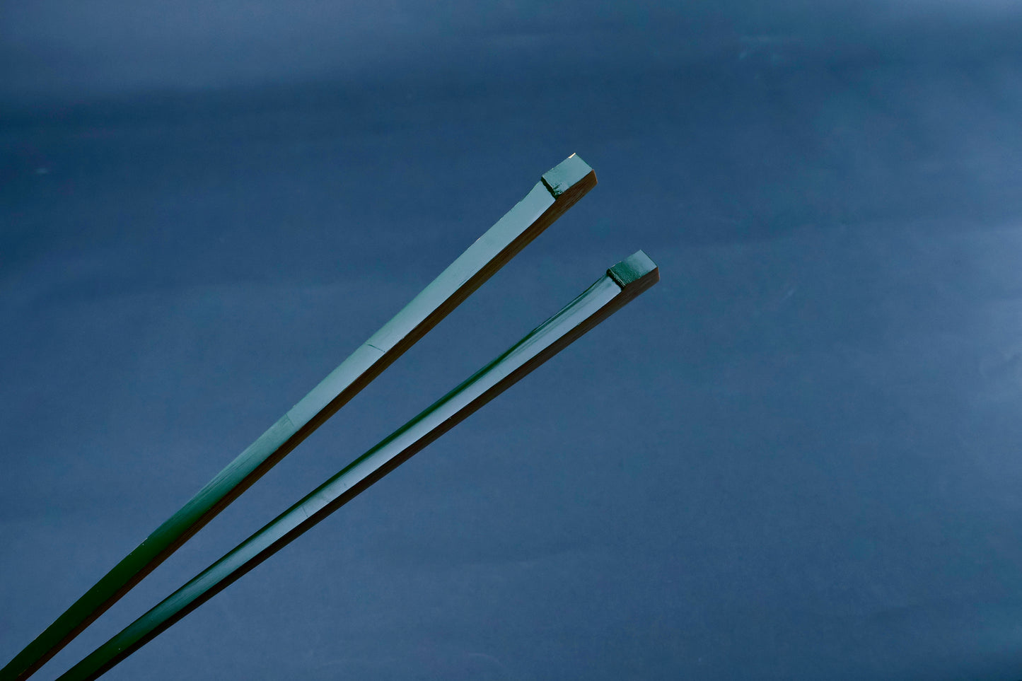 Tenbushi Bamboo Chopsticks Dark Green 30cm
