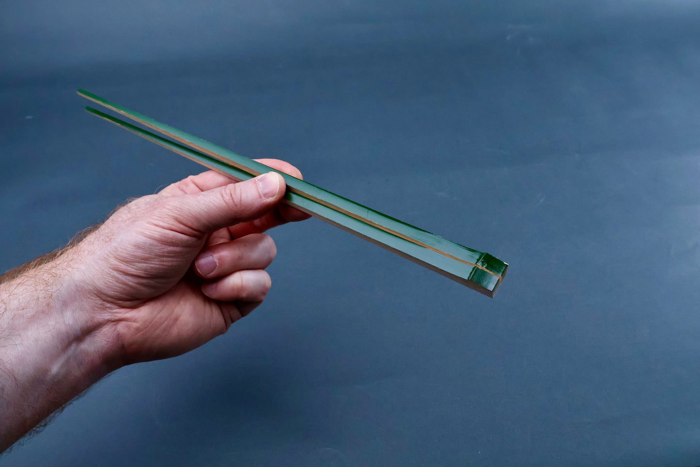 Tenbushi Bamboo Chopsticks Dark Green 30cm