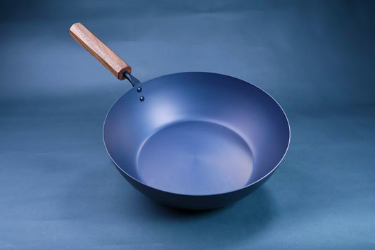 Carbon Steel Nitride Deep Fry Pan 26cm