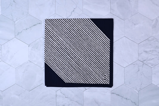 Tenugui Towel Classified Stripes Black