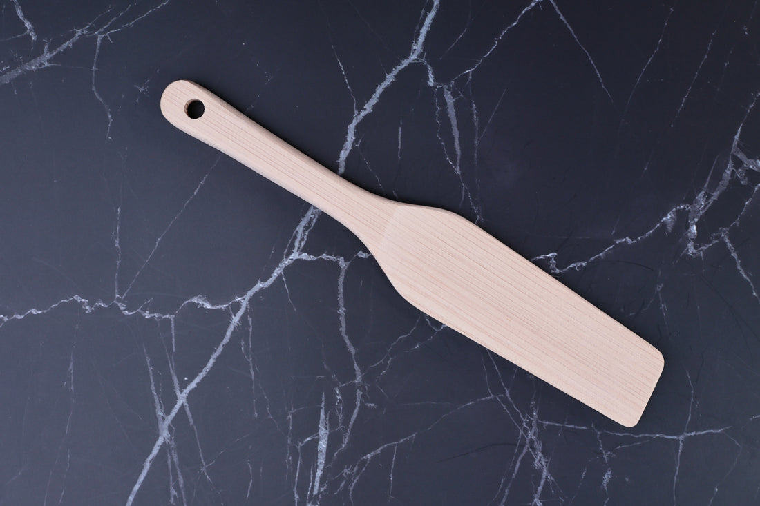 Hinoki Wood Spatula Small