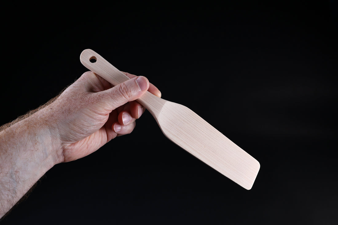 Hinoki Wood Spatula Small