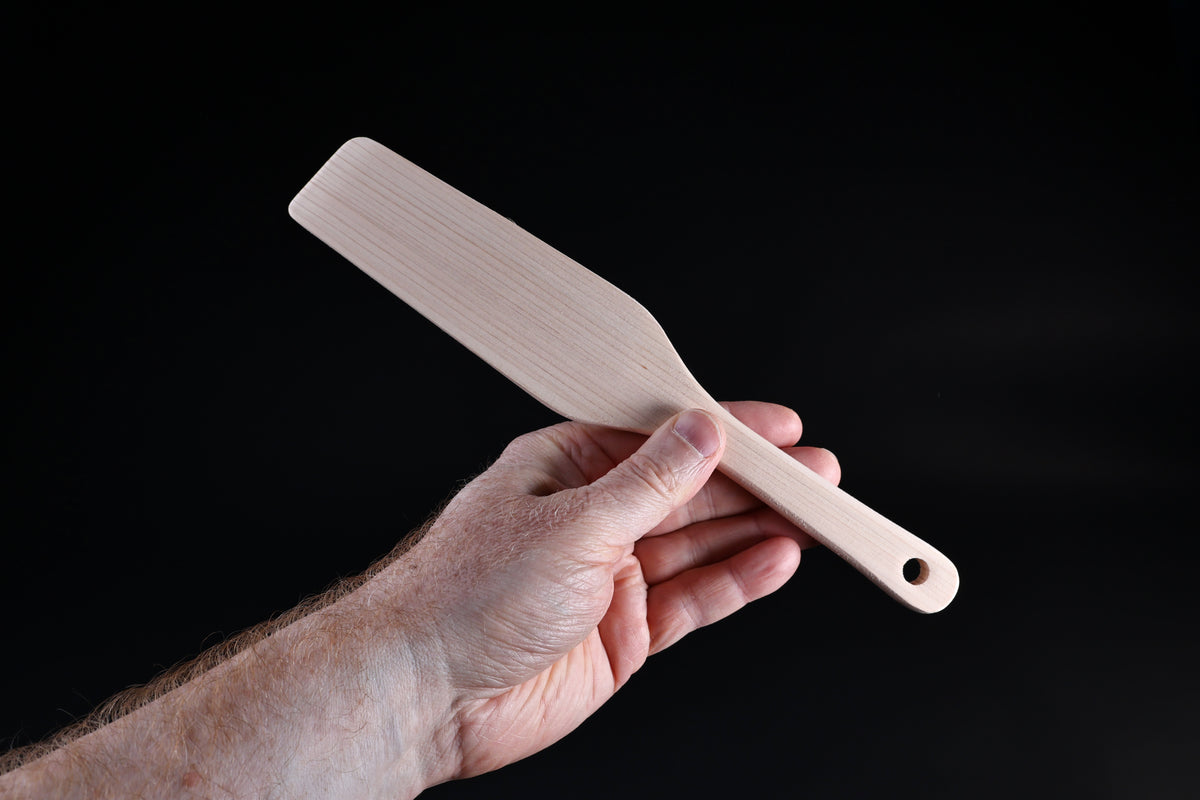 Hinoki Wood Spatula Small