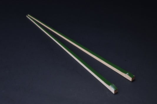 Tenbushi Bamboo Chopsticks Dark Green 30cm
