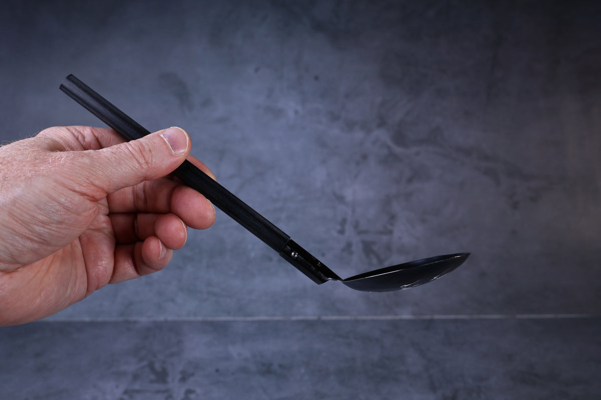 Stainless Steel Oxidized Ladle Perforated