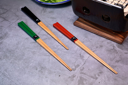Diamond Cut Saibashi Chopsticks 24cm
