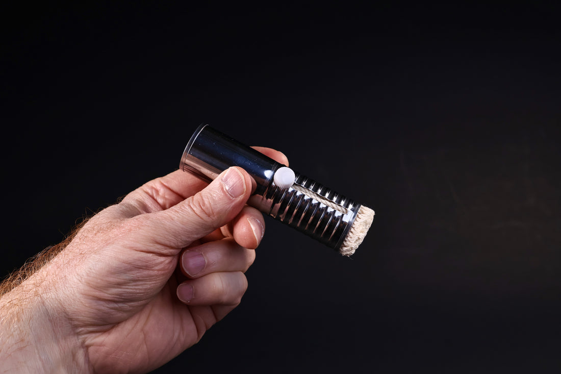 Ichibishi Oil Brush Stainless Steel Housing