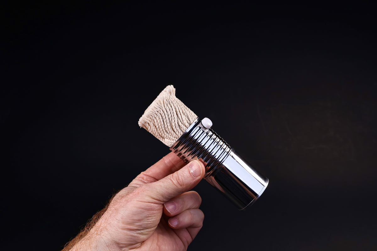 Ichibishi Oil Brush Stainless Steel Housing