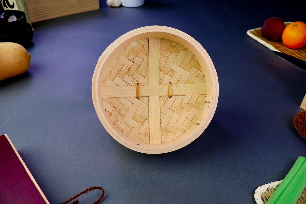 Bamboo Steamer Set 21cm Kiso Hinoki