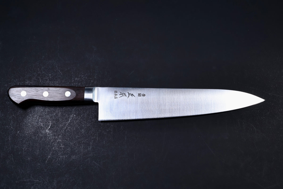 Masamoto CT Carbon Steel Gyuto 240mm with finish and maker&