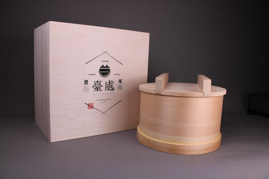 daidokoro paulownia wood gift box hinoki seiro steamer basket by yamacoh