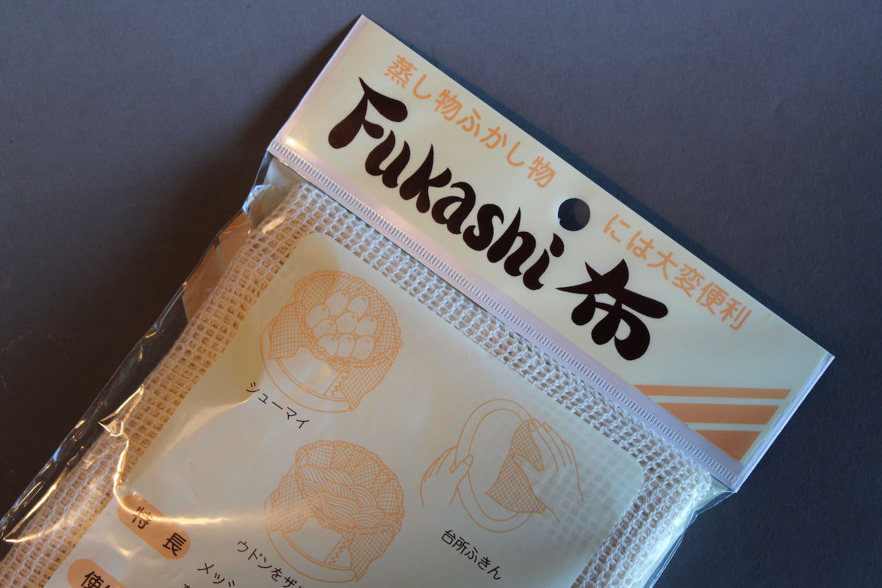 fukashi cotton steamer cloth by yamacoh for steaming basket
