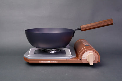 Carbon Steel Nitride Deep Fry Pan 24cm