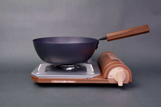 Carbon Steel Nitride Deep Fry Pan 24cm