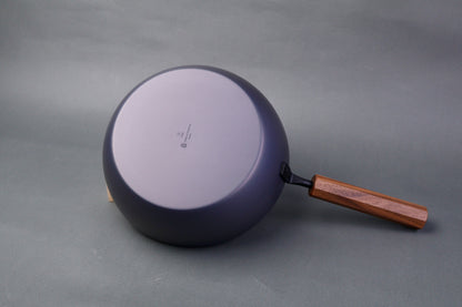 Carbon Steel Nitride Deep Fry Pan 24cm