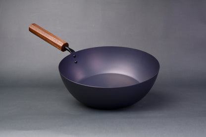 Carbon Steel Nitride Deep Fry Pan 24cm