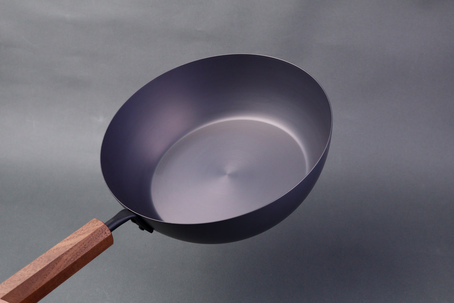Carbon Steel Nitride Deep Fry Pan 24cm