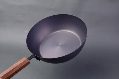 Carbon Steel Nitride Deep Fry Pan 24cm