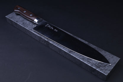 Masamoto CT Carbon Steel Gyuto 240mm in fitted packaging box