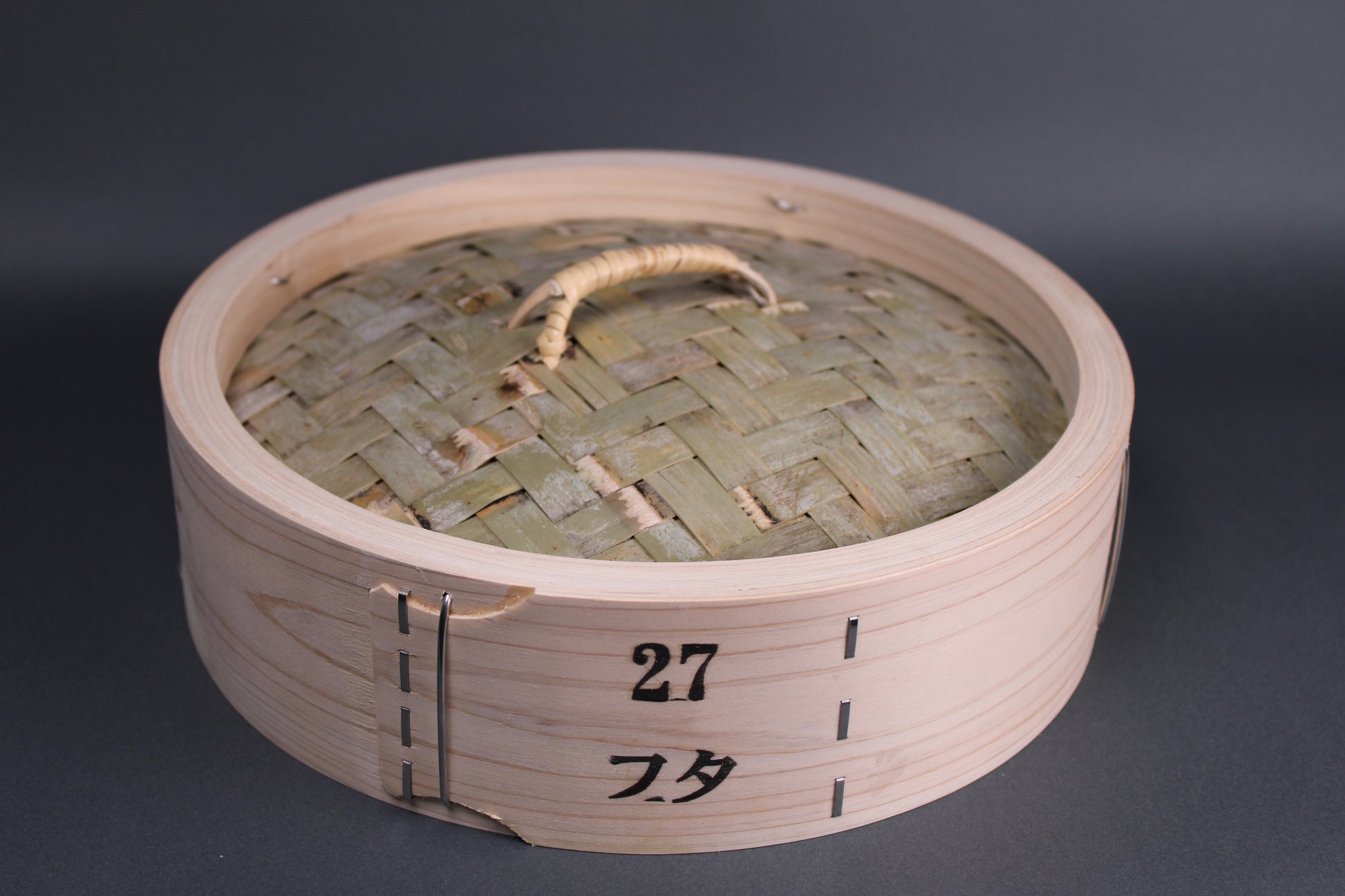 Wood lid for steamer made in japan extra thick body
