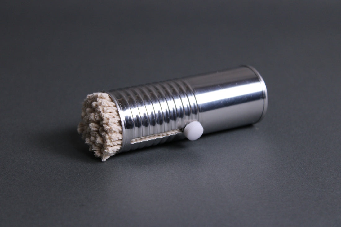 metal housed adjustable oil brush for takoyaki oil pan cotton brush 