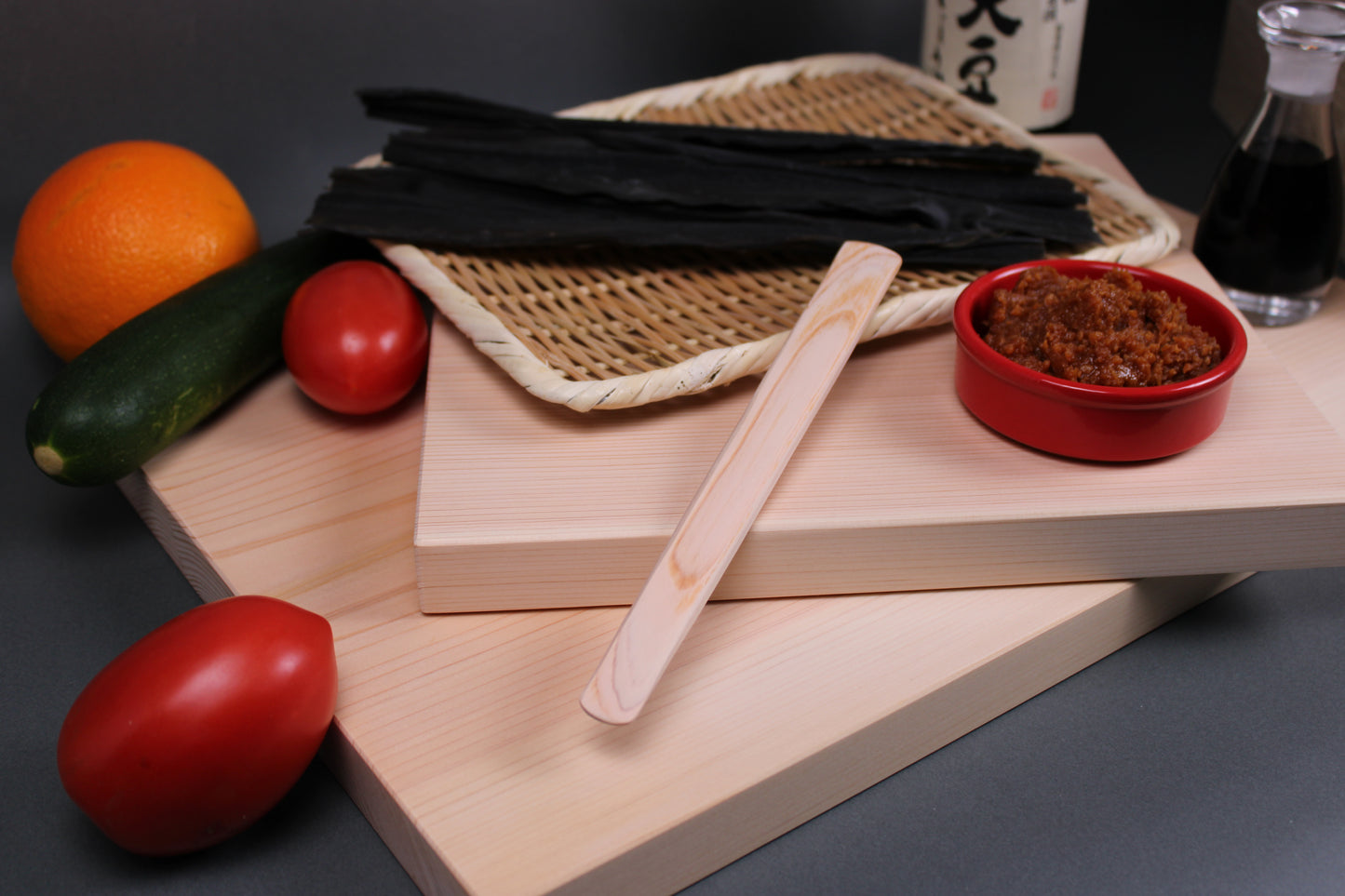 Hinoki Wood Spatula Spreader