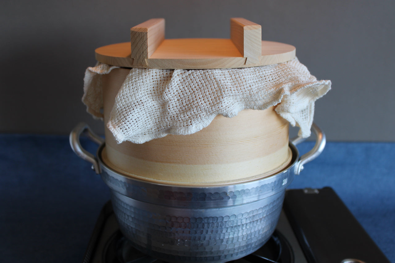 cotton steamer cloth for mushimono japanese kitchenware