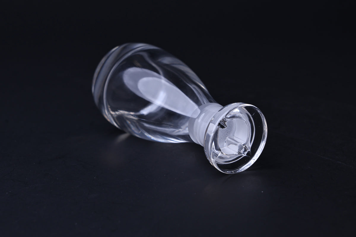 THE Soy Sauce Cruet — close-up of glass spout pour channel and rim detail