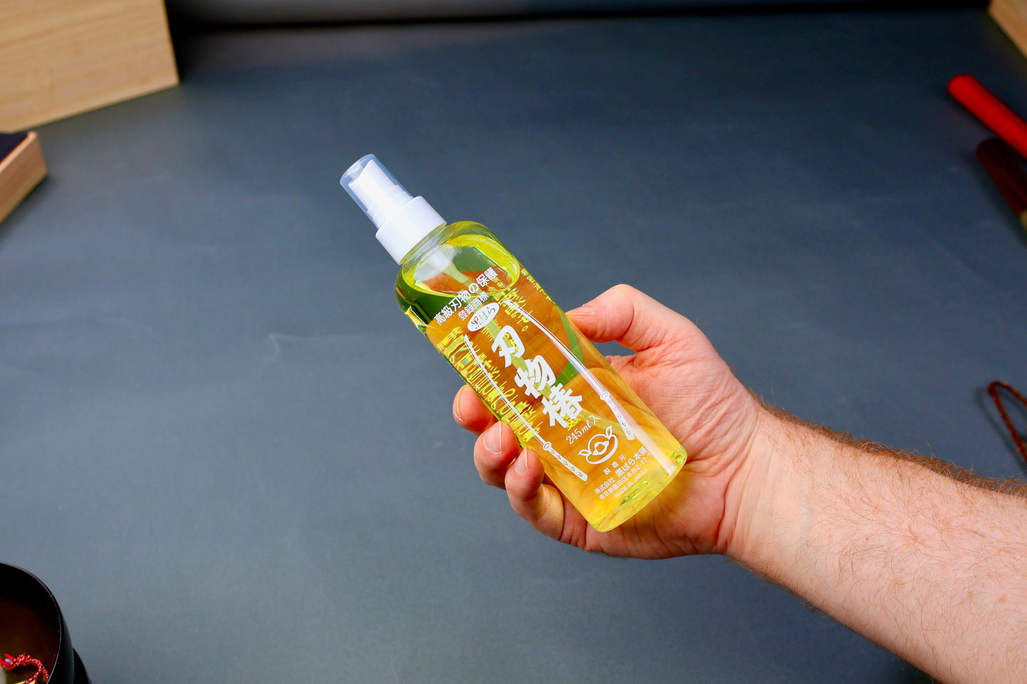 Tsubaki Oil for Knife & Iron Pans 245ml